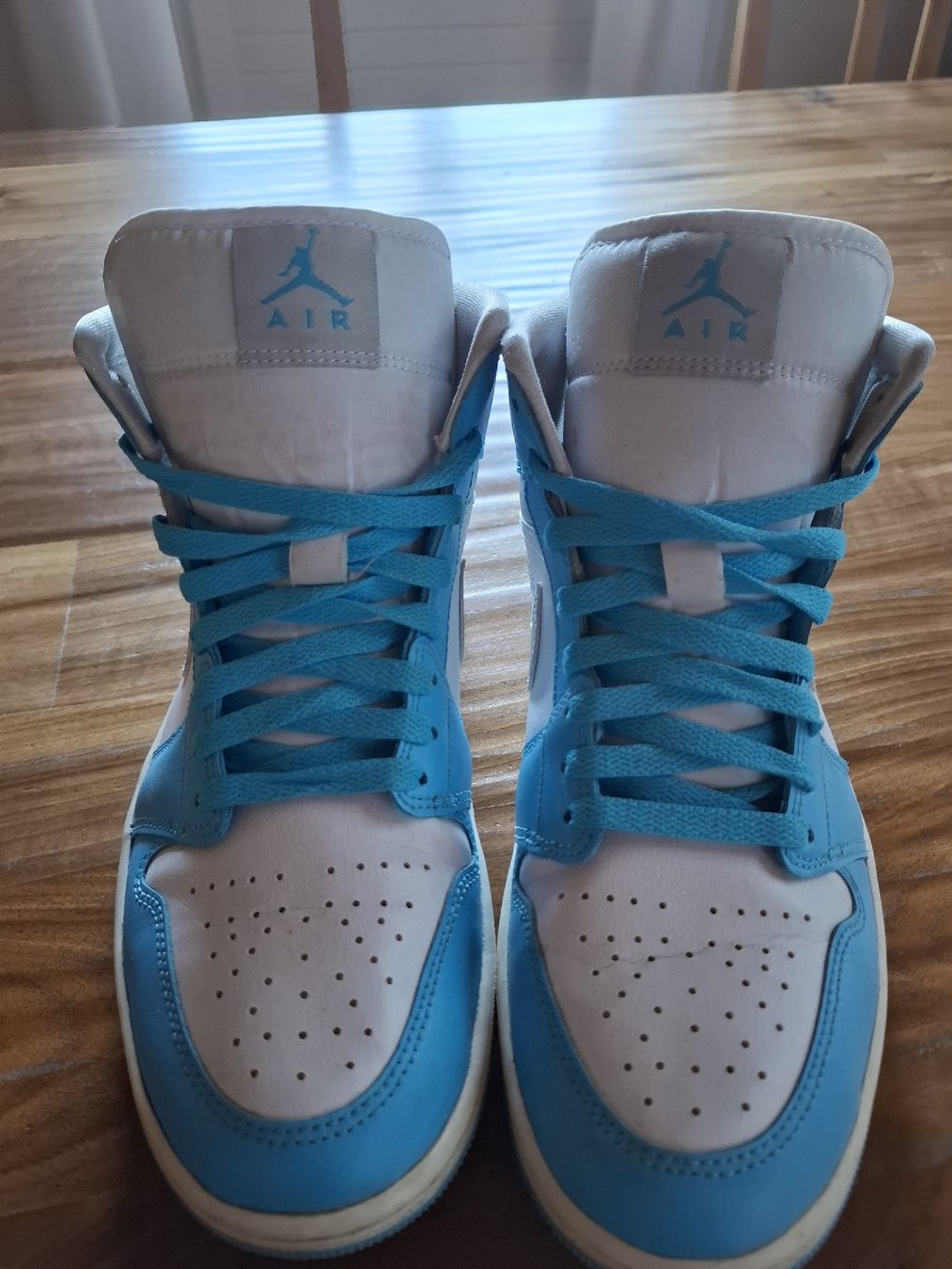 Jordan Chaussures hommes: Nike air jordan mid light blue – D'occasion à Messen par esthera 3