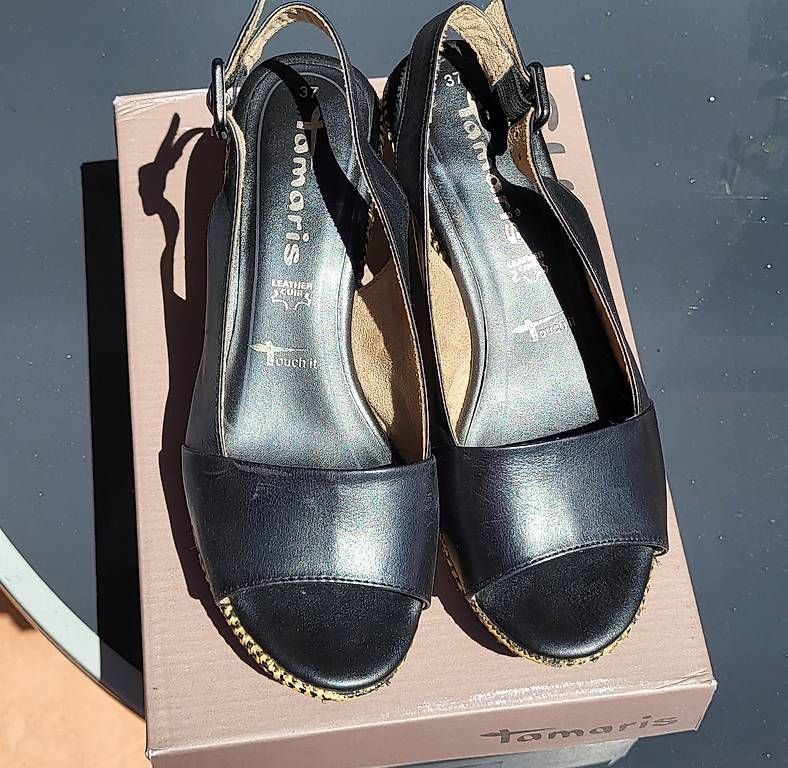 Damenschuhe: Sandali in pelle, n. 37 – Gebraucht aus Medeglia von kat-ugo 2