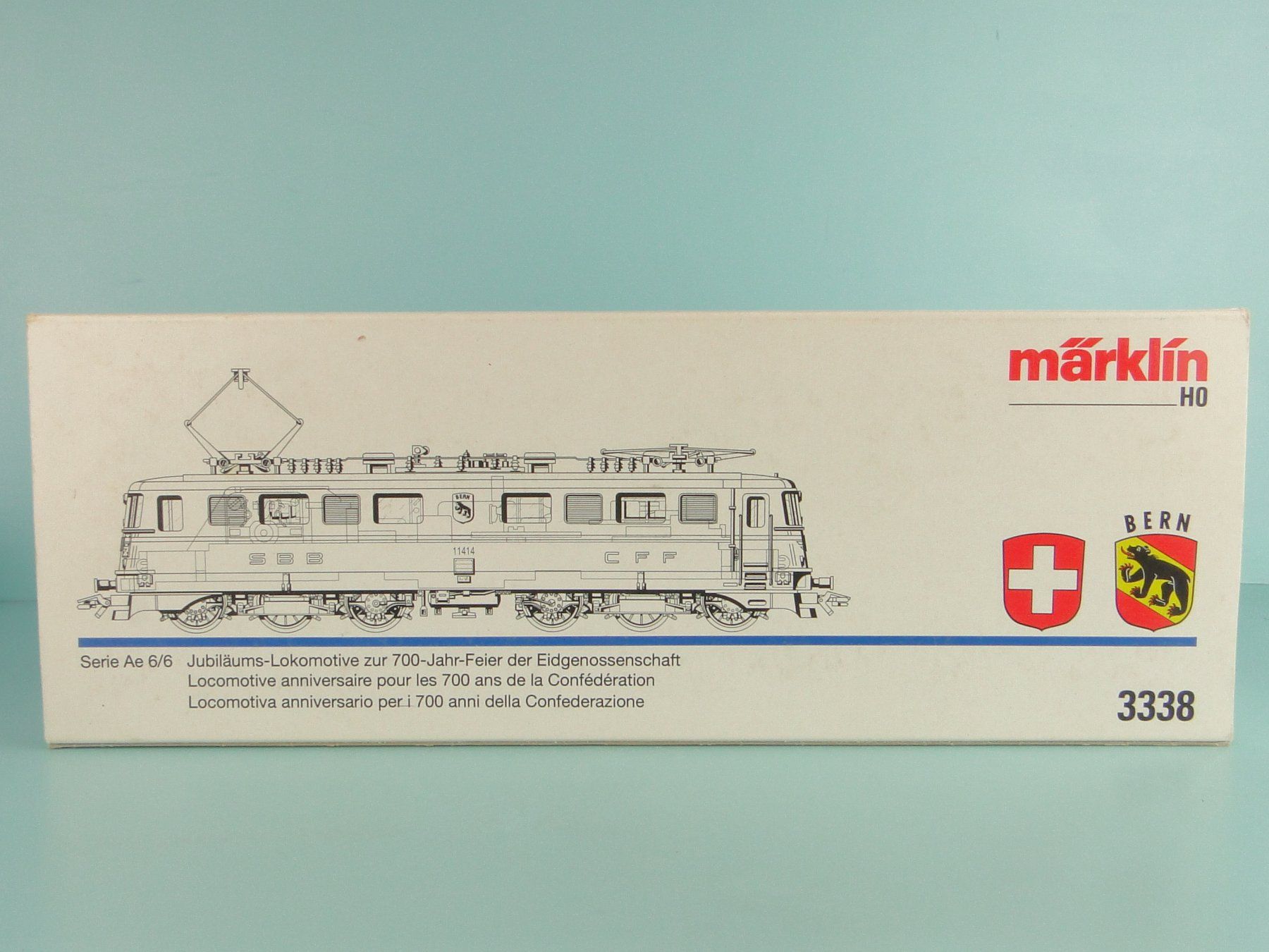 Märklin Modelleisenbahnen: Märklin 3338 Ae 6/6 Bern, DIGITAL 6 PIN – Gebraucht aus Bülach von cann11 1