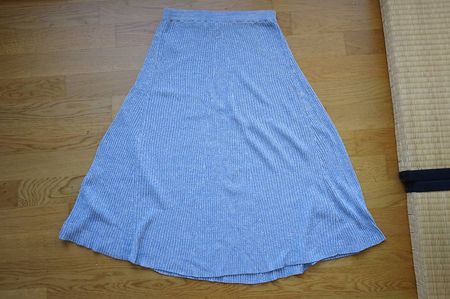 Samsøe Samsøe, Strickrock Gr. XS, hellblau