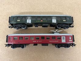 SBB Personenwagen Metall Märklin