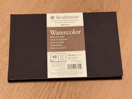 5 Skizzenbücher, 1 Block (Strathmore, Paint On, Etival)
