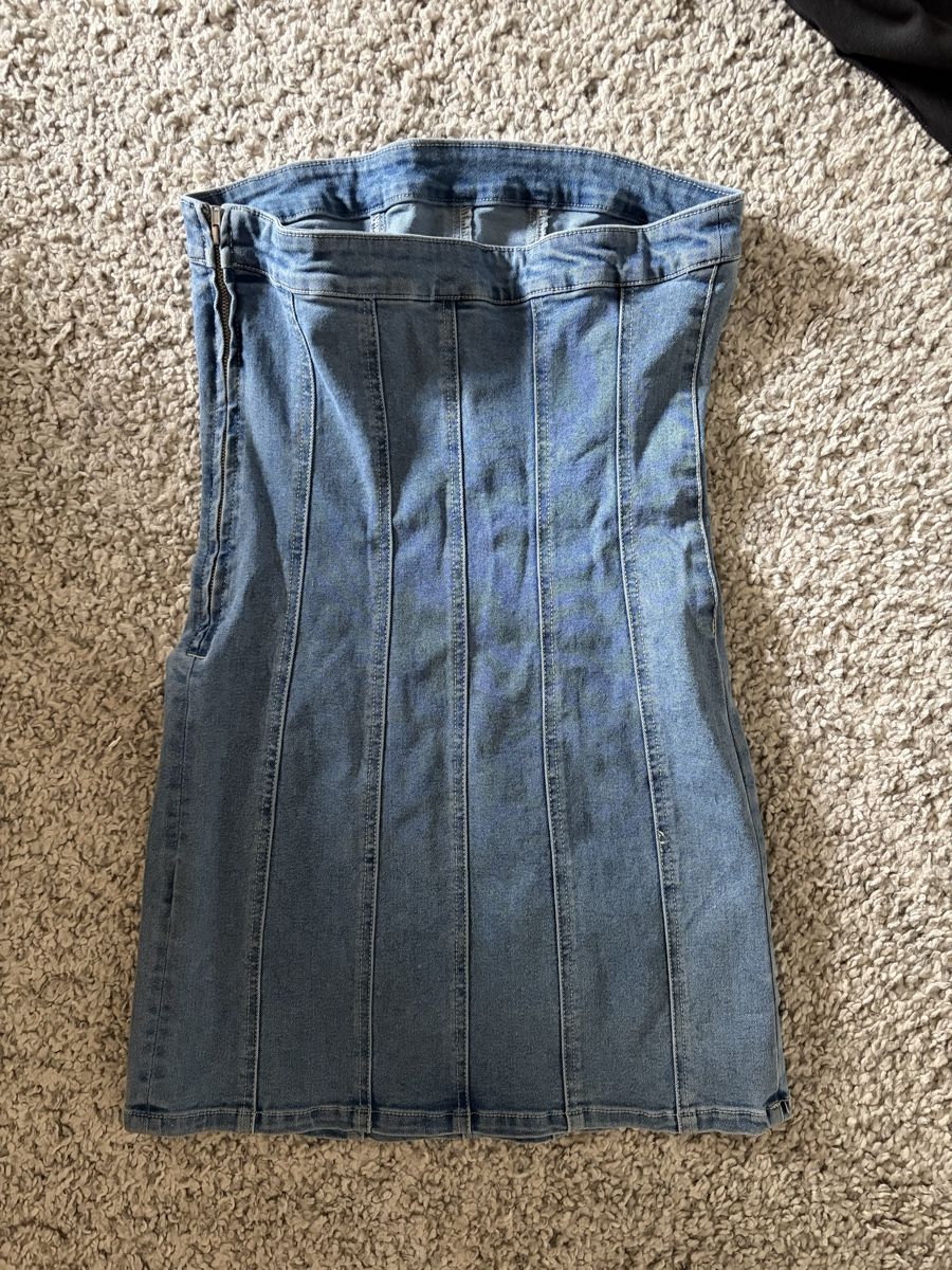 Kleider: Jeanskleid – Neu (gemäss Beschreibung) aus Sevelen von sarah_selina 2