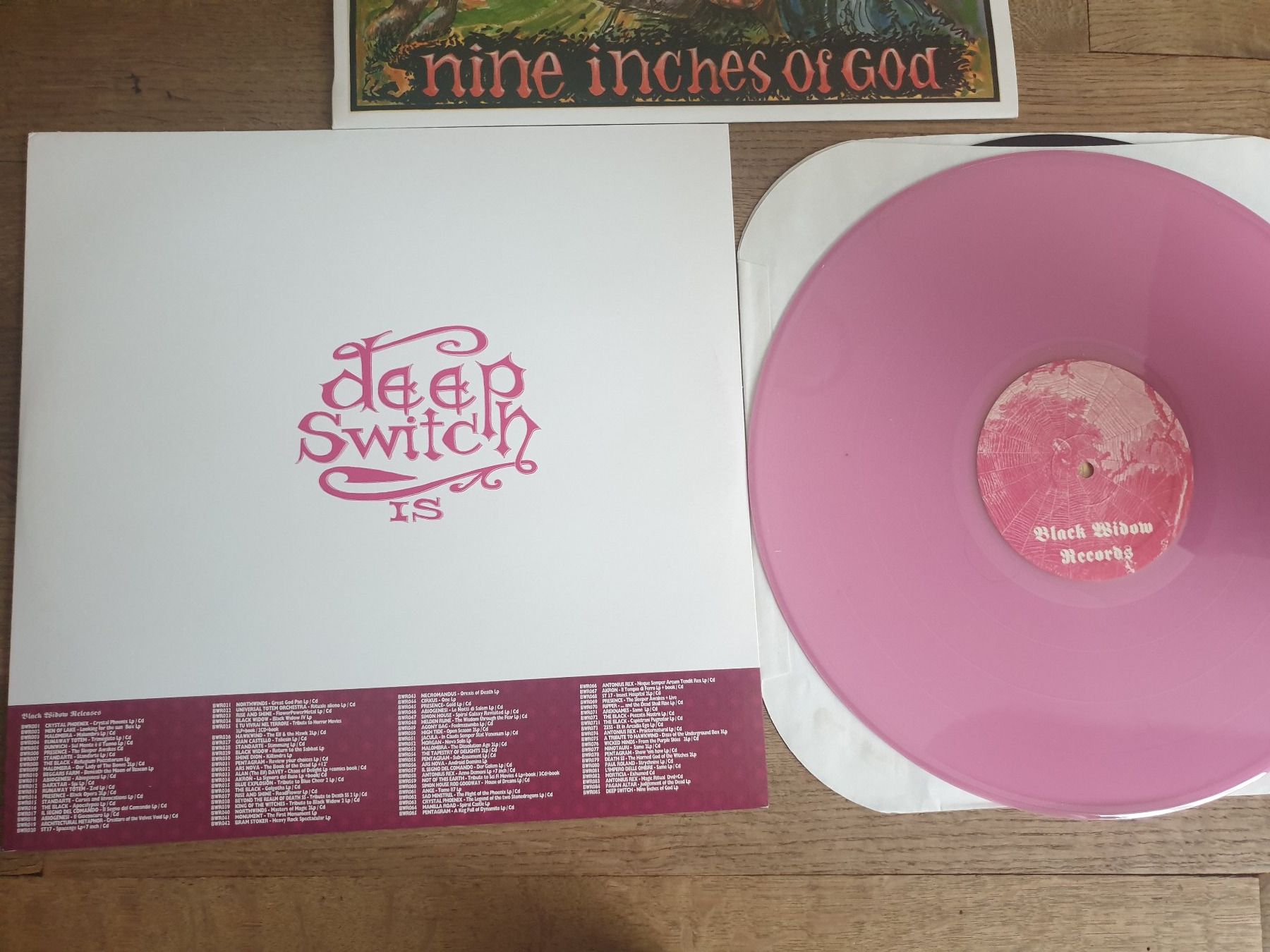 Vinyles: Deep Switch  Nine Inches Of God – D'occasion à zürich par ultraviolet 3