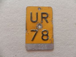 Nummer Mofa Puch Sachs Uri 1978 UR 78