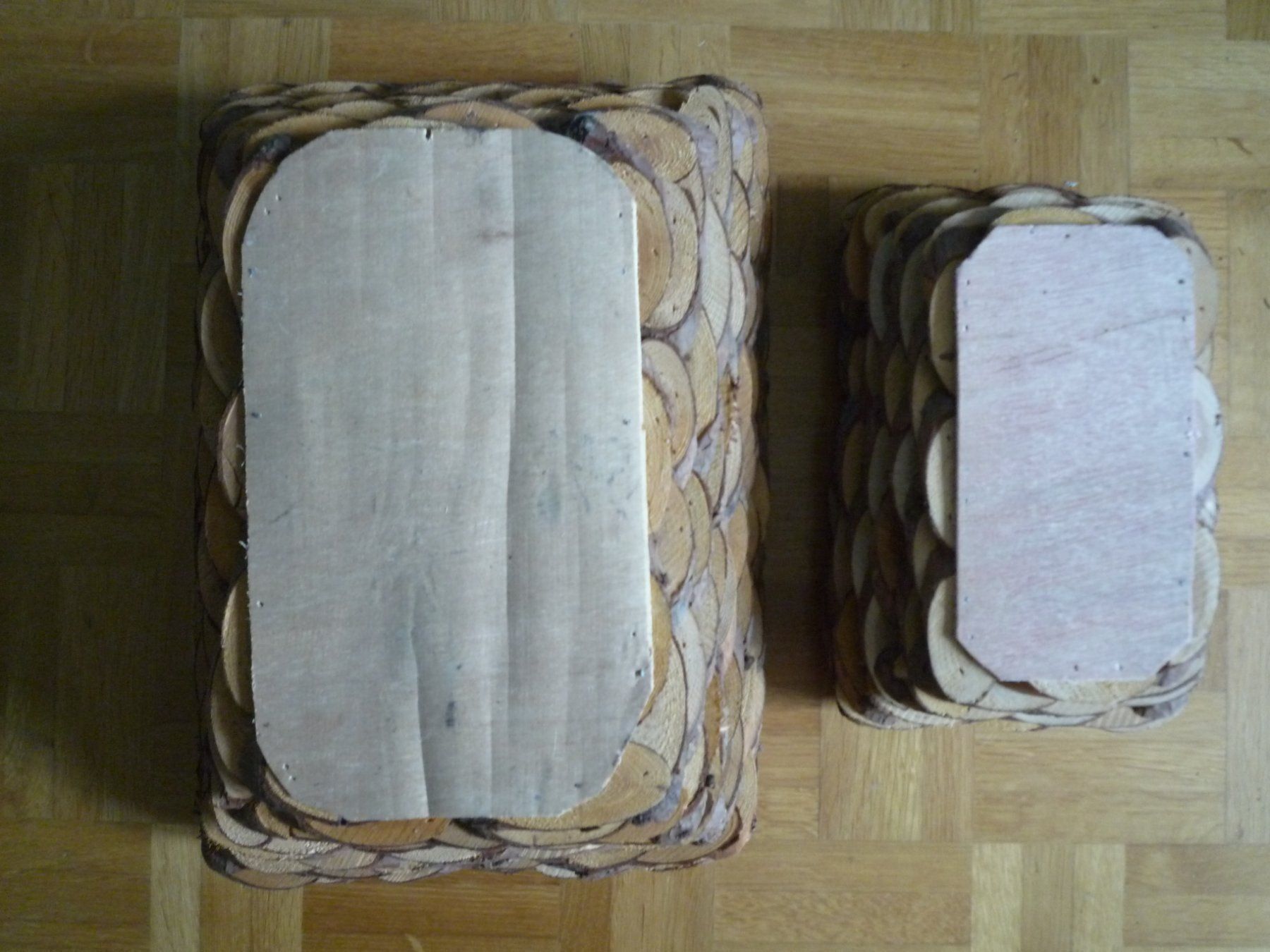 Vasi per fiori: 2 Holztrögli mit Innenplastik – Nuovo (secondo la descrizione) da Rafz venduto da Sonnenblume305 3