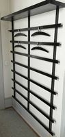 Mid-Century Wandgarderobe aus Holz ca. 1968  Vintage