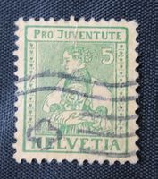 Pro Juventute Briefmarke, Helvetia, Schweiz 1917