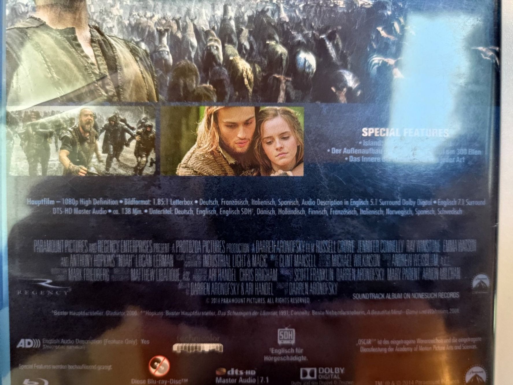 Tutti i DVDs: Noah – Usato da Liestal venduto da Kratzilla 3