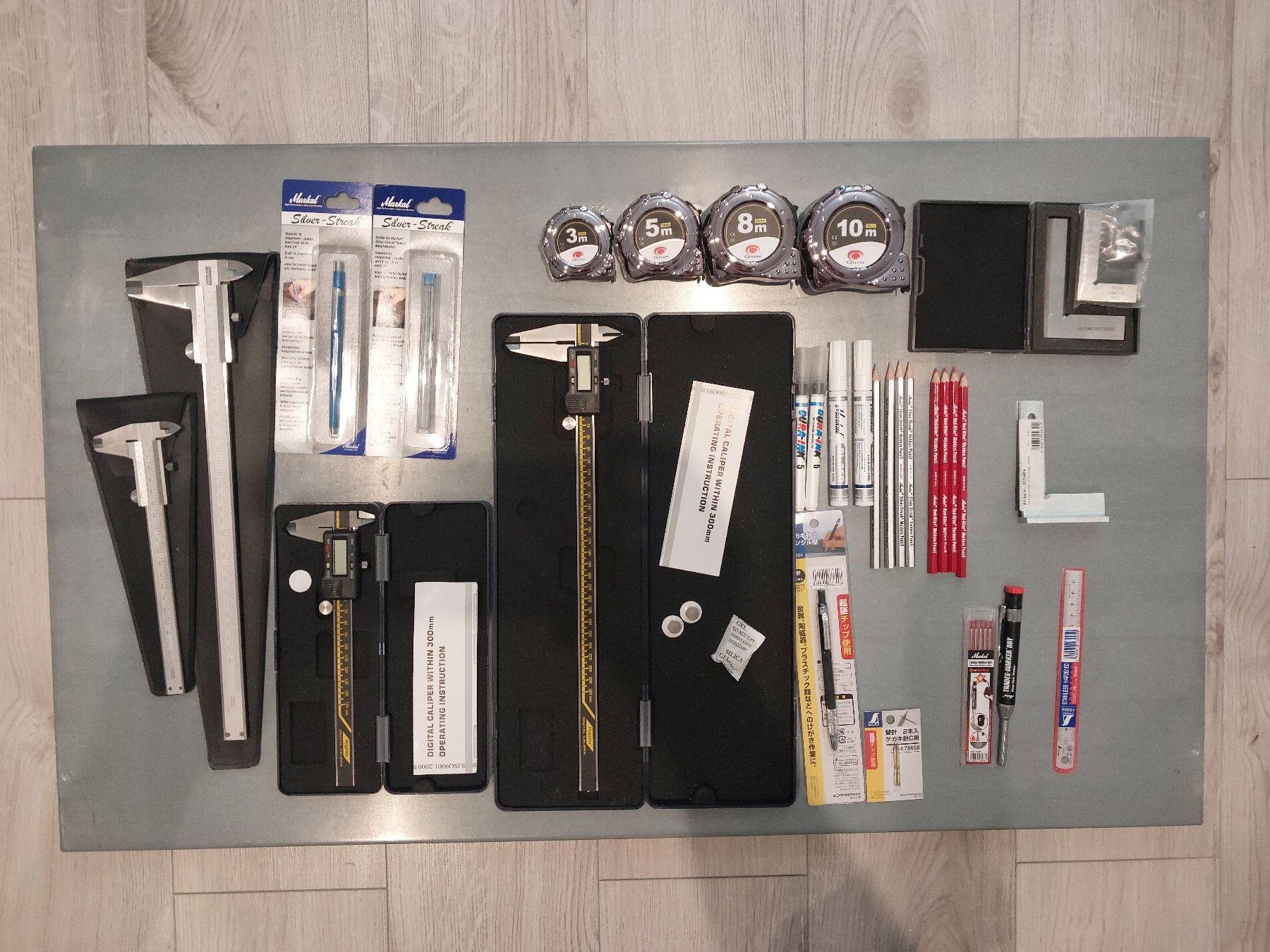 Messen: Messwerkzeuge Box mit Zubehör – Neu und originalverpackt aus Gontenschwil von wig-schweissen