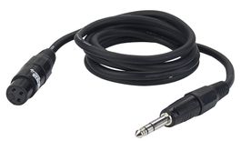 DAP FL03 - bal. XLR/F 3 p. to Jack stereo 3 m