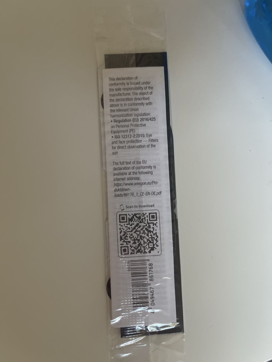 Brillen & Gläser: Lunettes pour éclipse Omegon Solar Safe Eclipse ISO 12312-2. – Neu und originalverpackt aus Yvonand von nat_8vmh 1