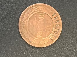 Russische Münze, 1 Kopeken 1885