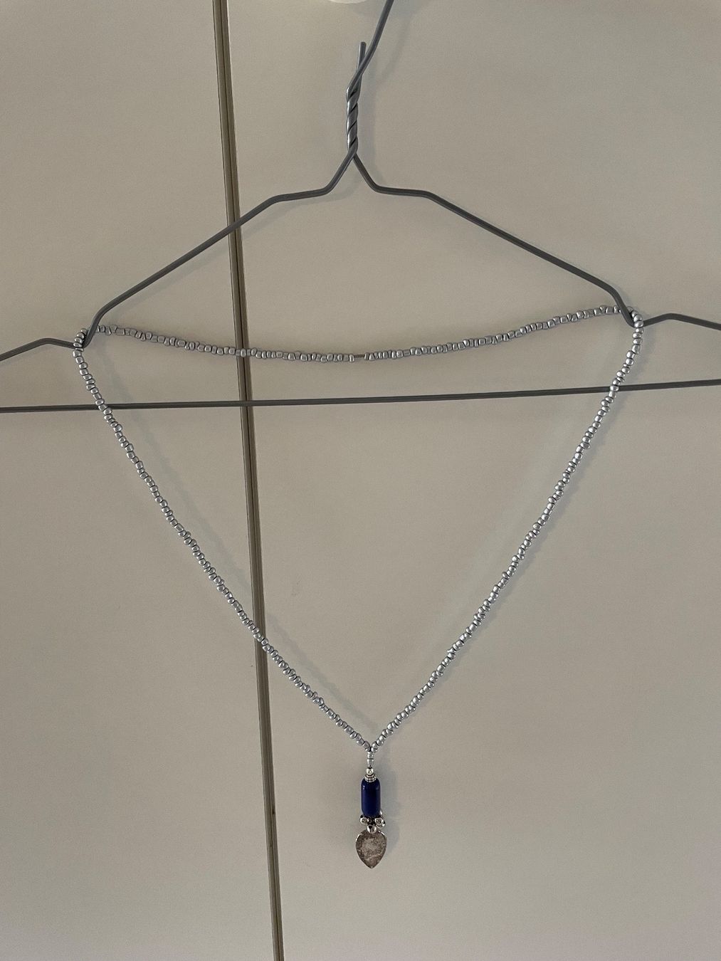 Catenine: Collier long couleur argent Indian style – Nuovo (secondo la descrizione) da Pully venduto da kaba07 1