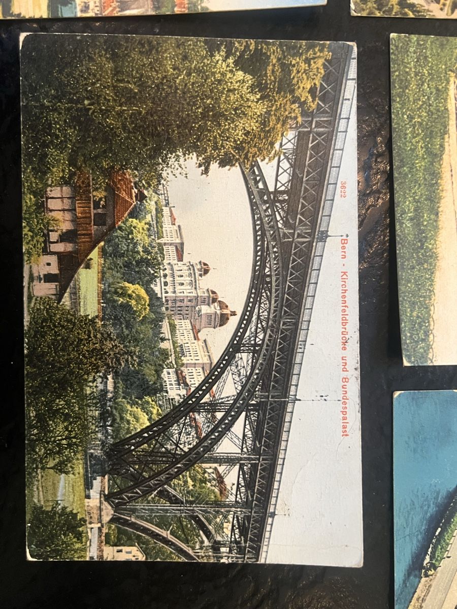 Cartoline postali: 6 Ansichtskarten Bern historisch 1916-1923 – Usato da Laufen venduto da Belezza 3