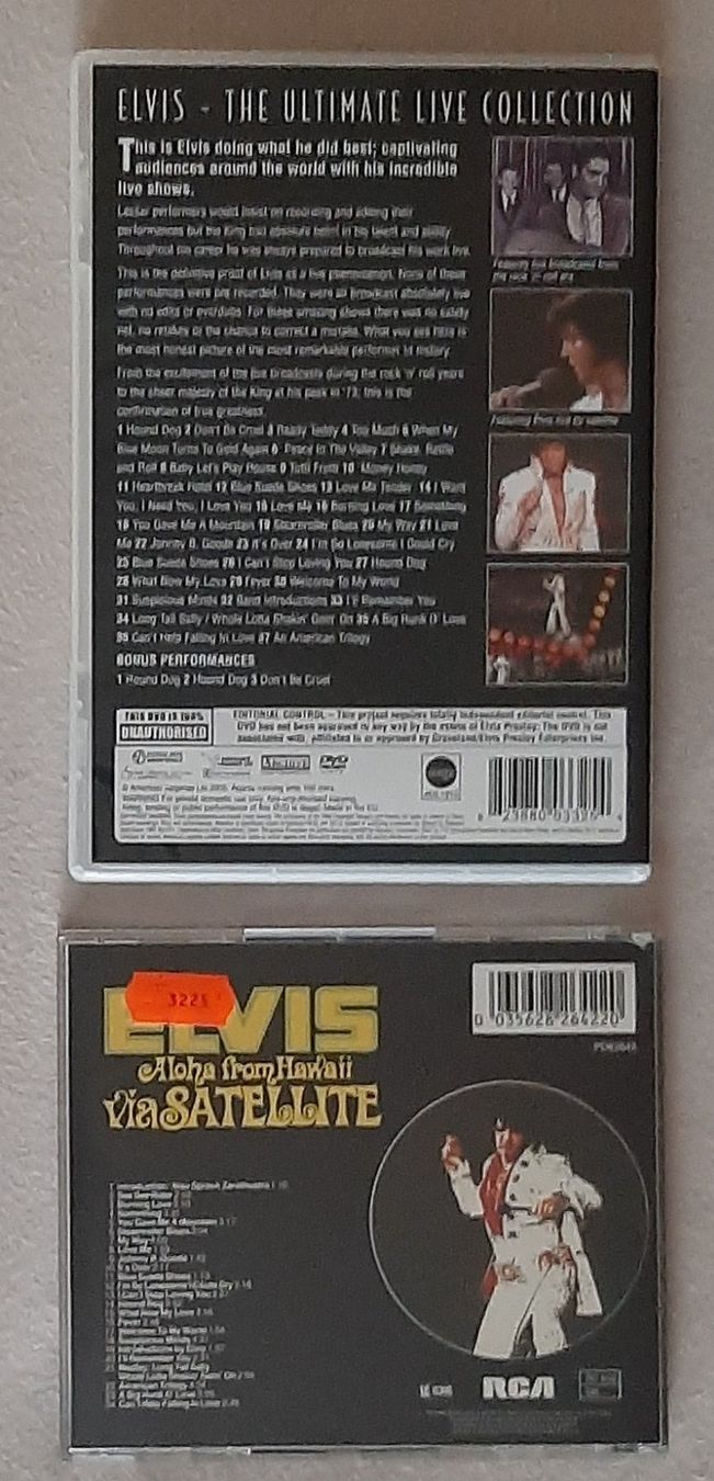 Alle DVDs: Elvis Presley DVD ultimate live.. CD Aloha from Hawaii – Gebraucht aus Vernier von assfc 1