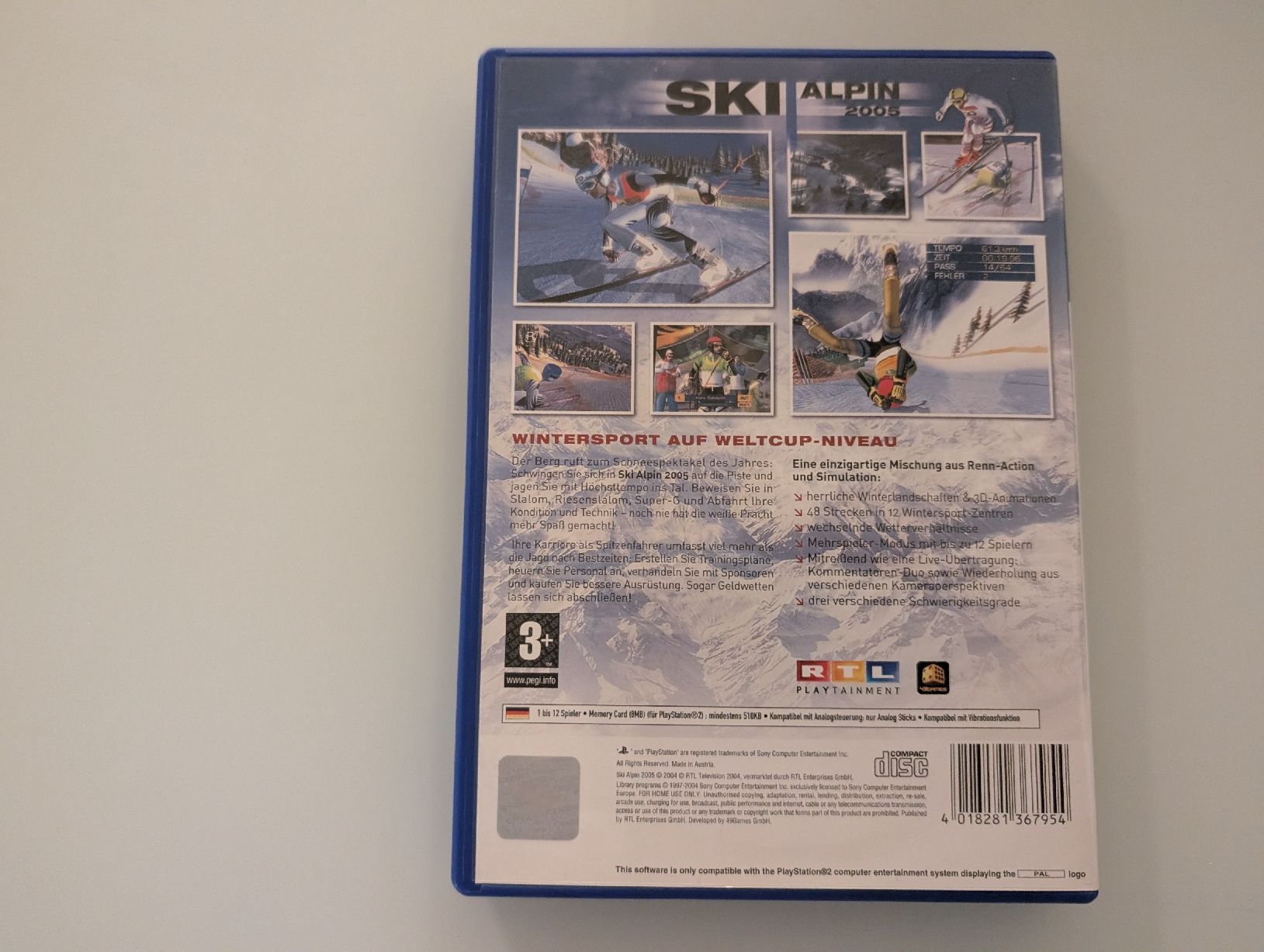 Sony Giochi: Ski Alpin 2005 (PS2) – Usato da Winterthur venduto da sax8400 2