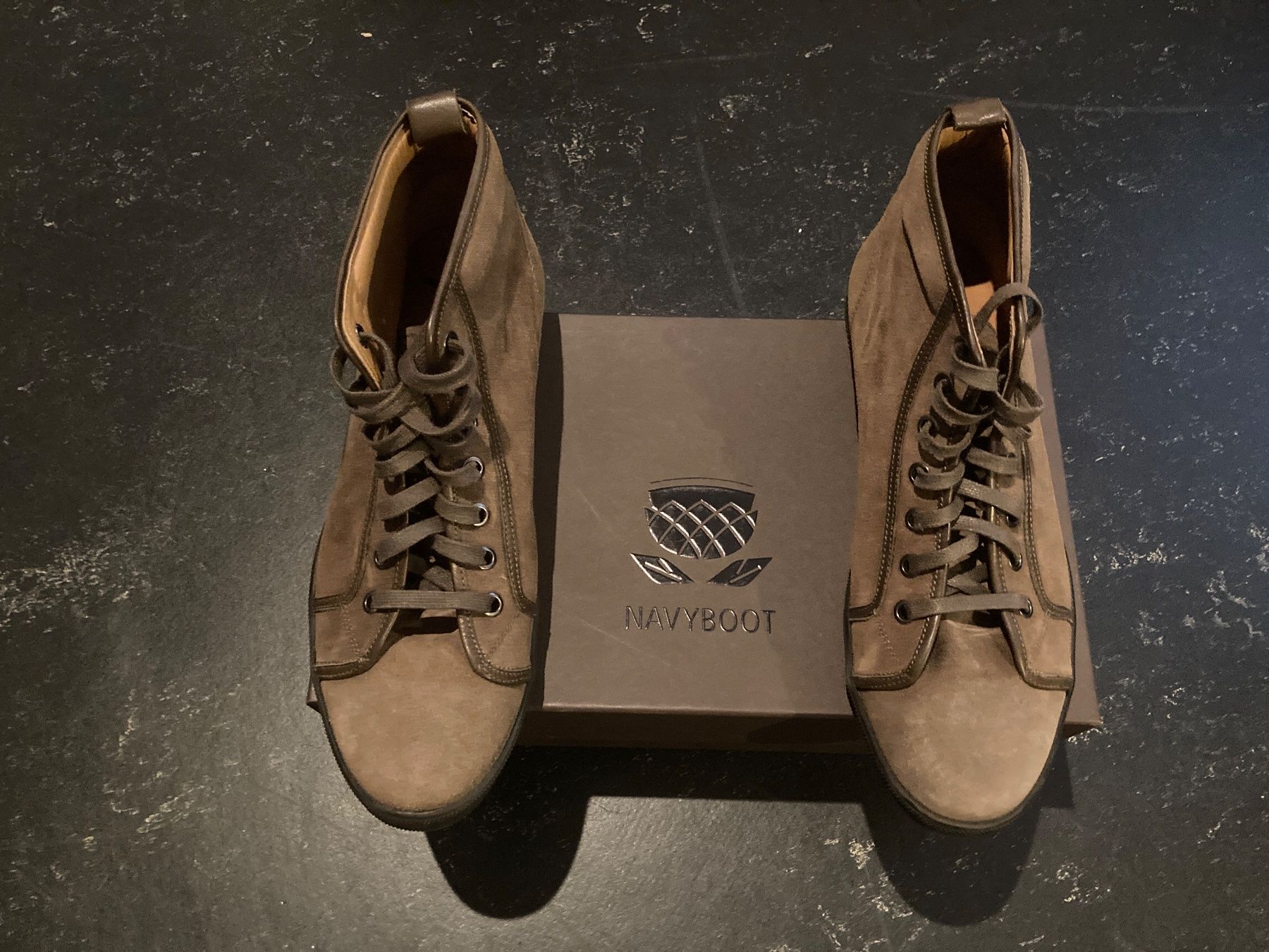 Navyboot Herrenschuhe: Navyboot - Braune Wildleder Schuhe – Neu (gemäss Beschreibung) aus Basel von magot58 5