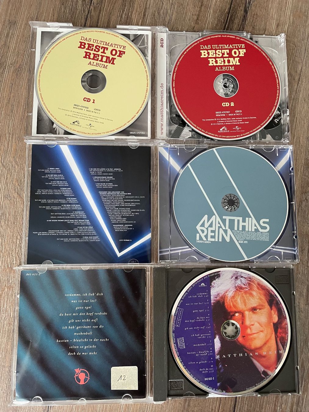 CDs: 3x Matthias Reim – D'occasion à Reinach AG par trigger7811 1