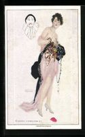 Raphael Kirchner: Covetousness, Dame mit