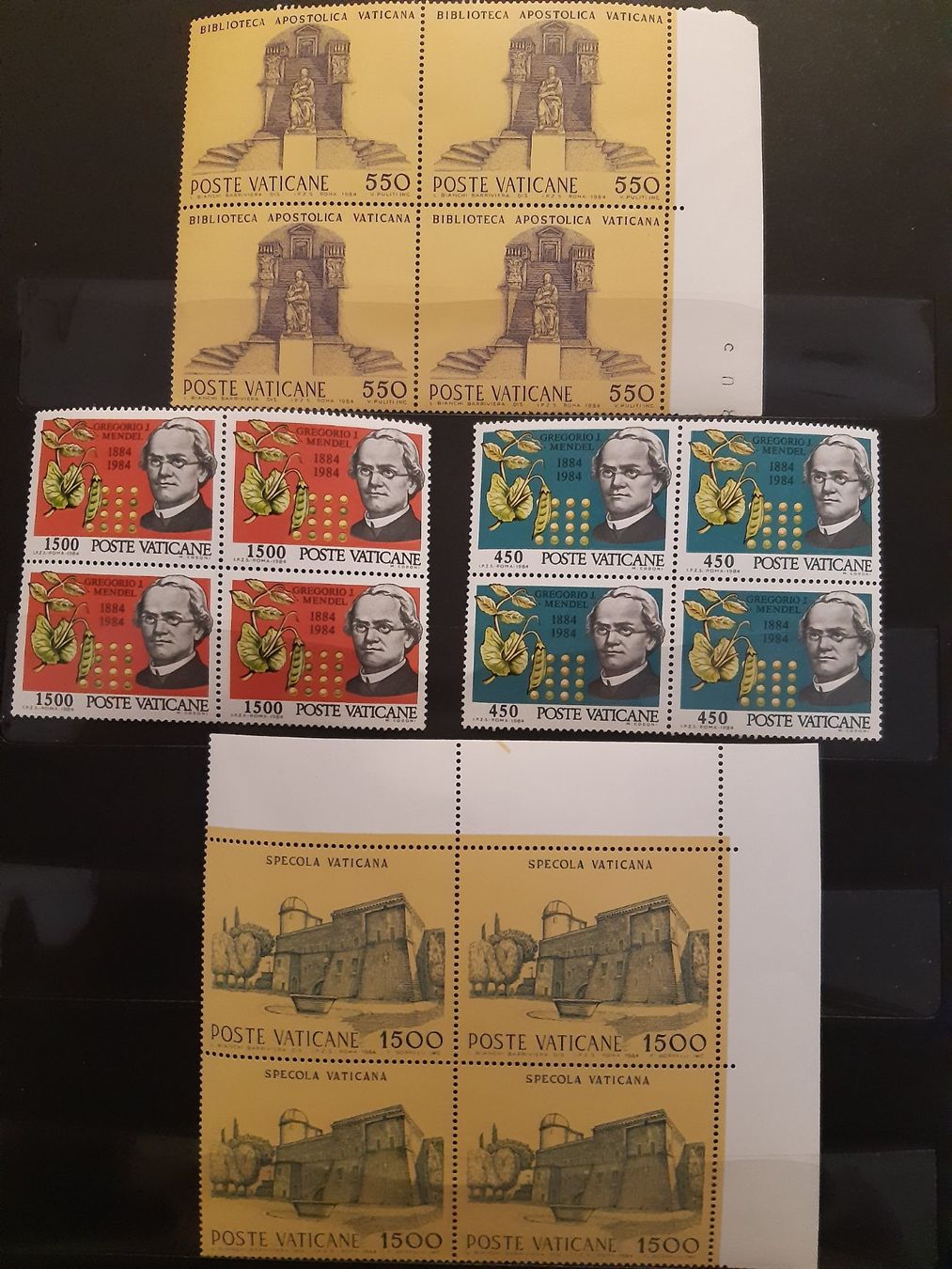 Tutti i francobolli: Vatikan 4er Blocks** 1978-84 – Nuovo (secondo la descrizione) da Confignon venduto da Alfda2000 5