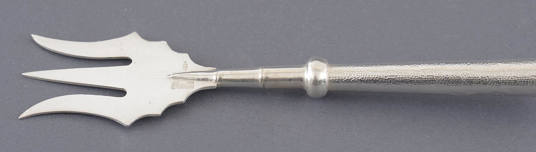 Forchette: Antike Silber Serviergabel , China – Usato da Bern venduto da chamunda 1