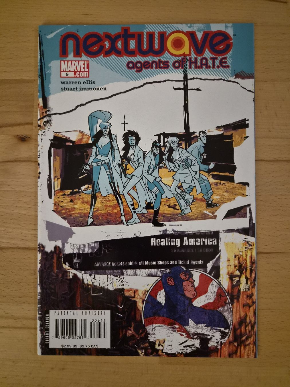 Fumetti: Nextwave: Agents of H.A.T.E. #2-11 – Usato da Biel/Bienne venduto da collector_comics 8