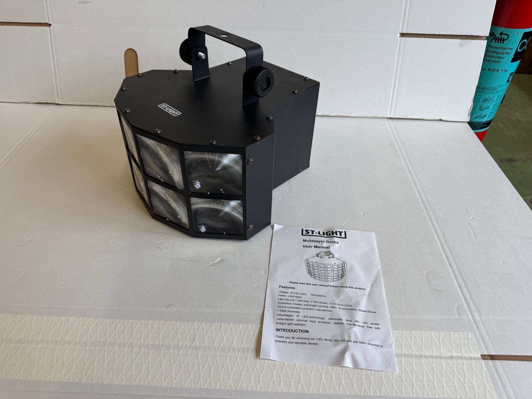 Lampade: St-Light LED Shell Light Lichteffekt / Flowereffekt – Usato da Däniken SO venduto da Profog1 8