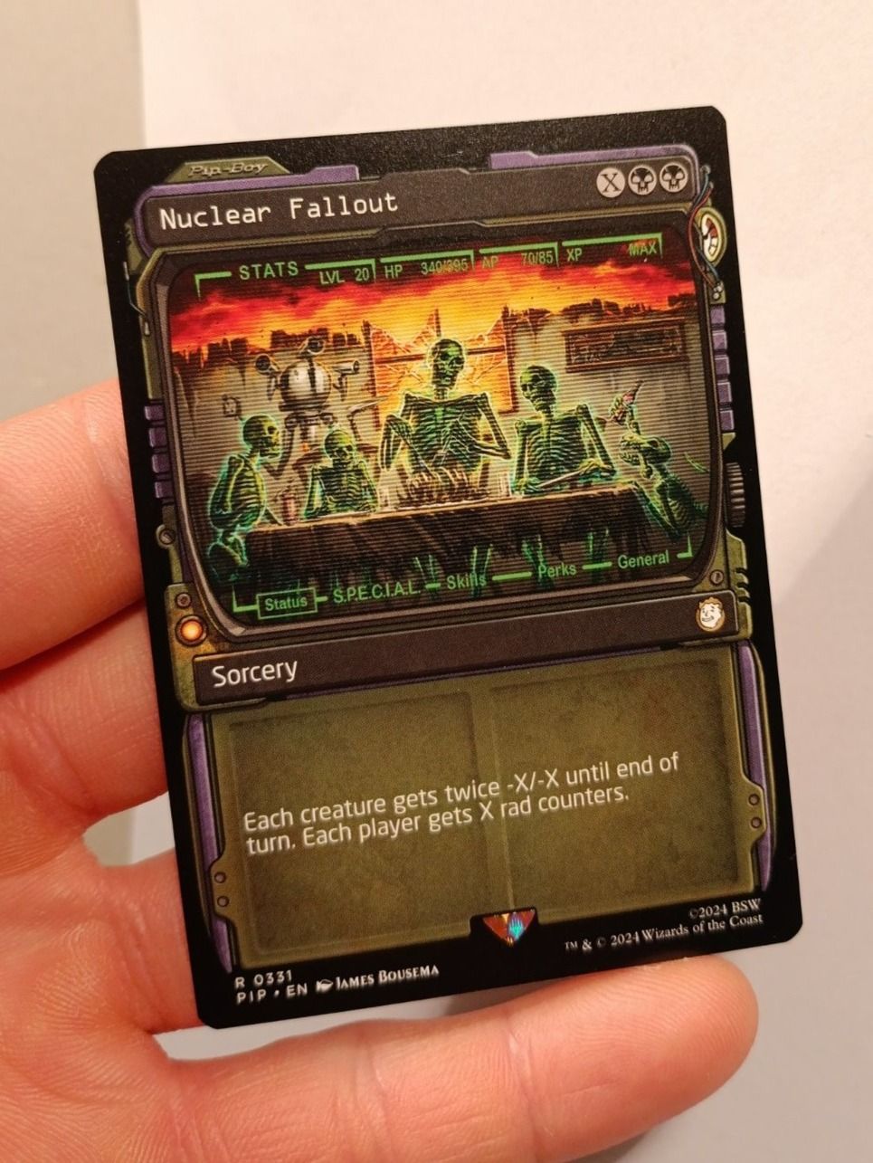 Magic The Gathering Carte collezionabili: Nuclear Fallout, 0331 Magic the Gathering Karte – Nuovo (secondo la descrizione) da Wil SG venduto da Donaldus