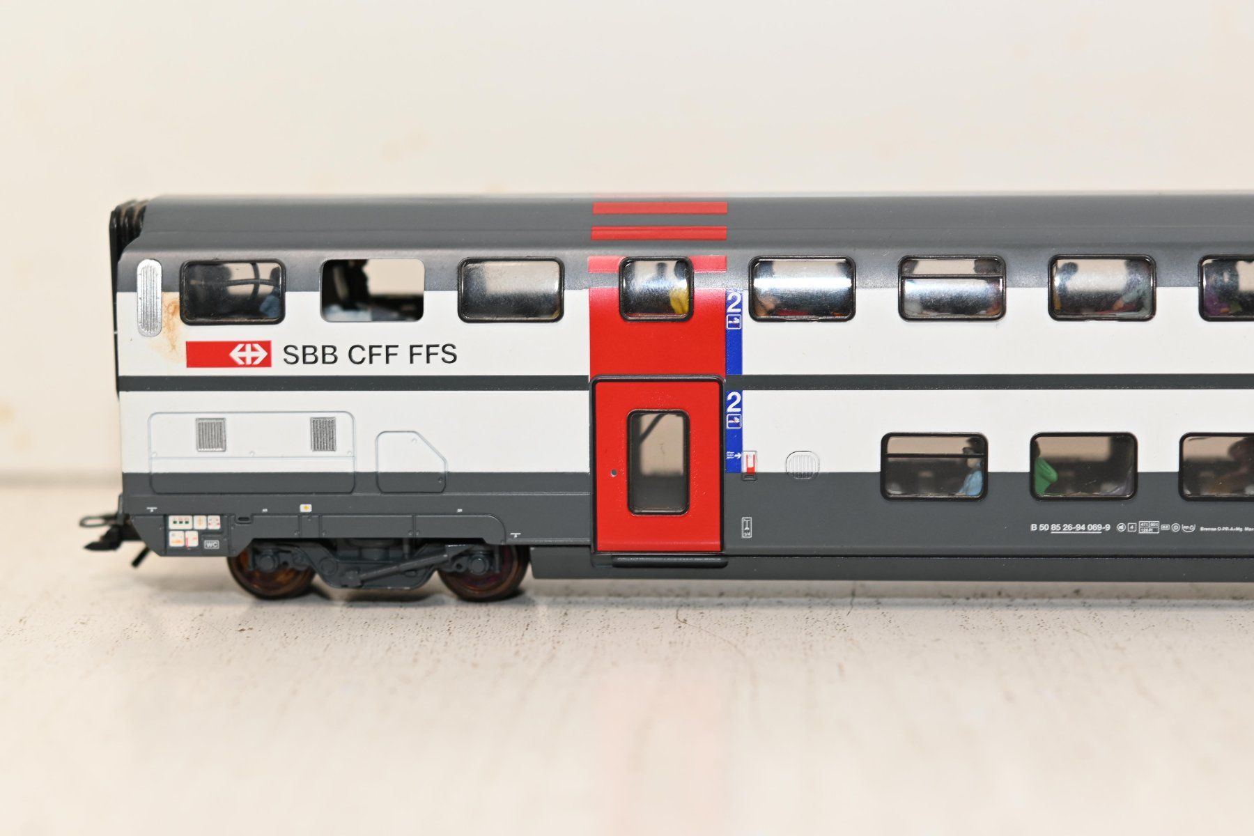 Hag Modelleisenbahnen: SBB IC Doppelstock 2 Kl Hag HO/AC mit OVP – Gebraucht aus Laupen ZH von Zmoewe 1