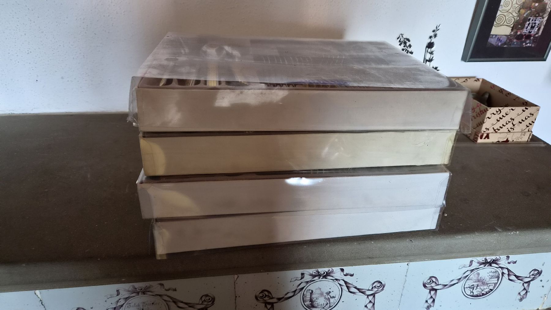 Bestecksets: Besteckset Hartvergoldet 23/24 Karat 4 Pack  – Neu und originalverpackt aus Kölliken von Upcycling-by-Mc-TAM 9