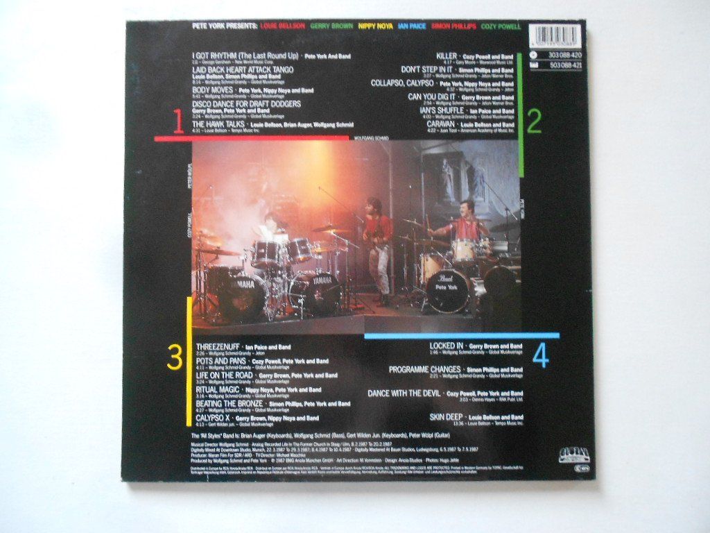 Schallplatten: PETE YORK PRESENTS  SUPER DRUMMING – Gebraucht aus Bex von Giorgiob 1