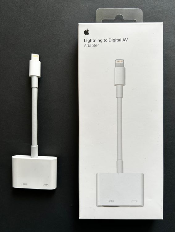 Orig. APPLE Lightning to Digital AV Adapter Kabel, MD826ZM/A Kaufen