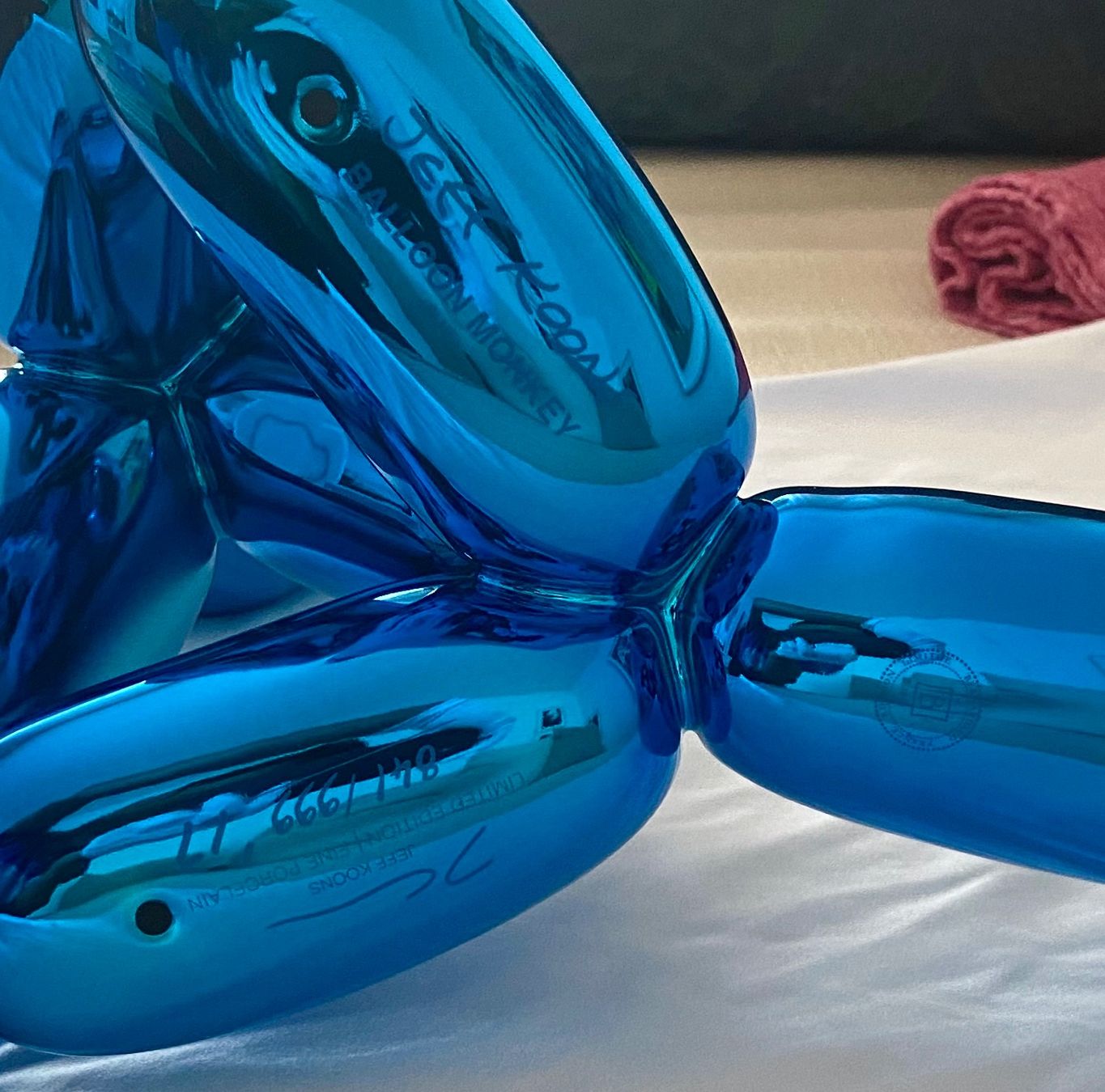Skulpturen & Statuen: JEFF KOONS BALLOON MONKEY mit Zertifikat – Gebraucht aus Winterthur von Art-3000 4
