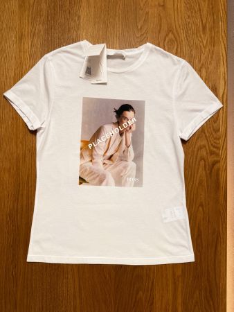 HUGO BOSS S-M aktuelle Kollektion T-Shirt weiss Basic Shirt