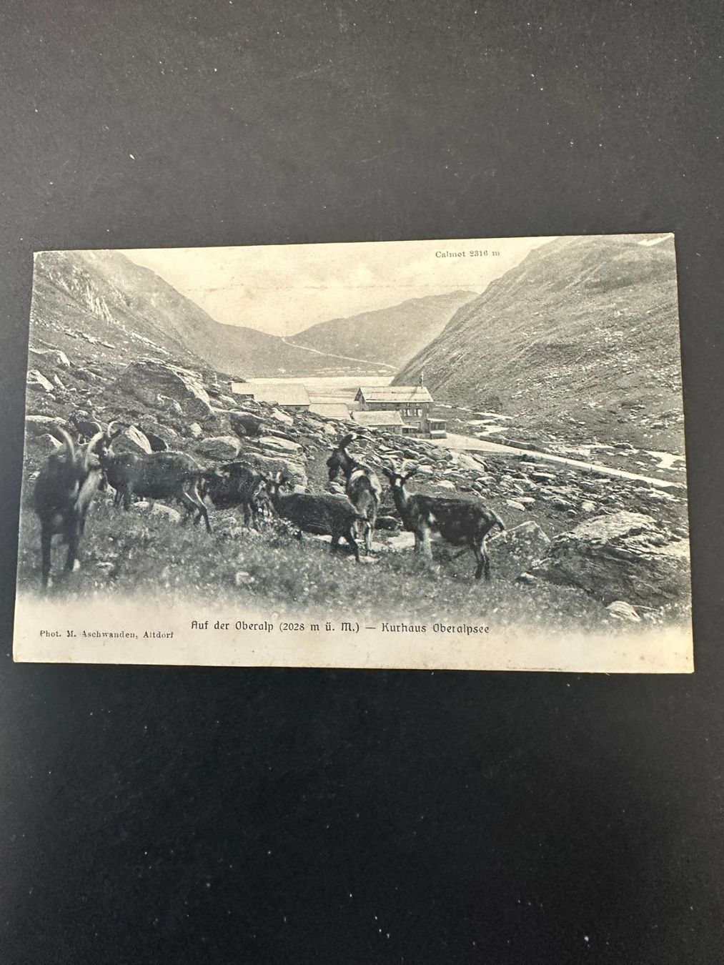 Cartoline postali: auf der Oberalp – Usato da Lyssach venduto da Zsag