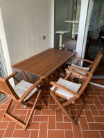 Gartenstuhl Holz braun FSC Mix klappbar gebraucht