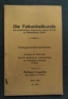 Dissertation  Falknerei  Vetrinärmedizin  Falkenheilkunde