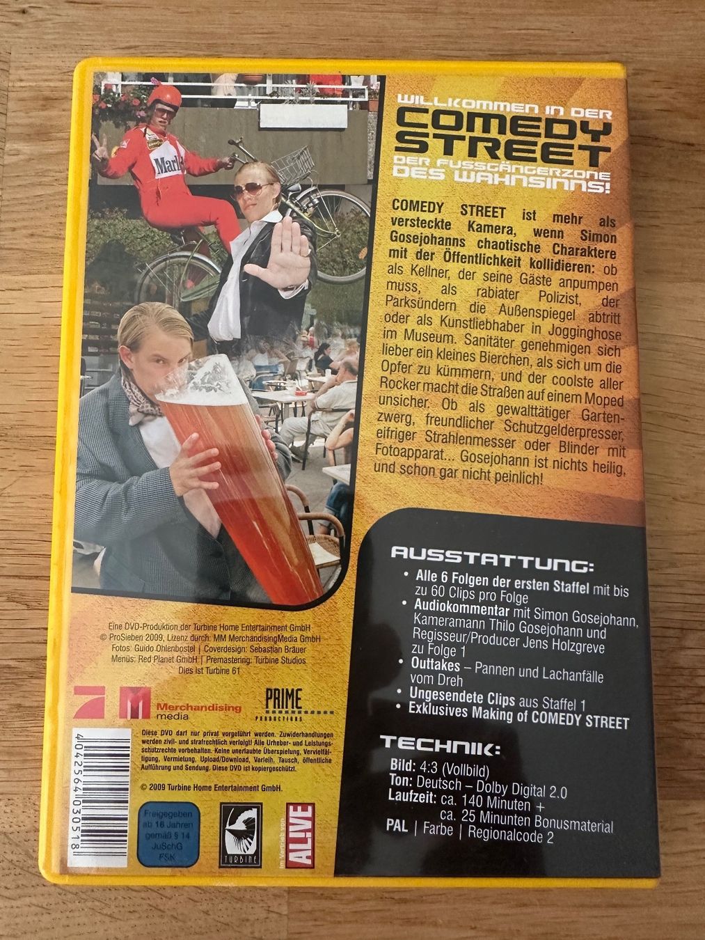 Tutti i DVDs: DVD Comedy Street Staffel 1 – Usato da Kestenholz venduto da Inna09 1