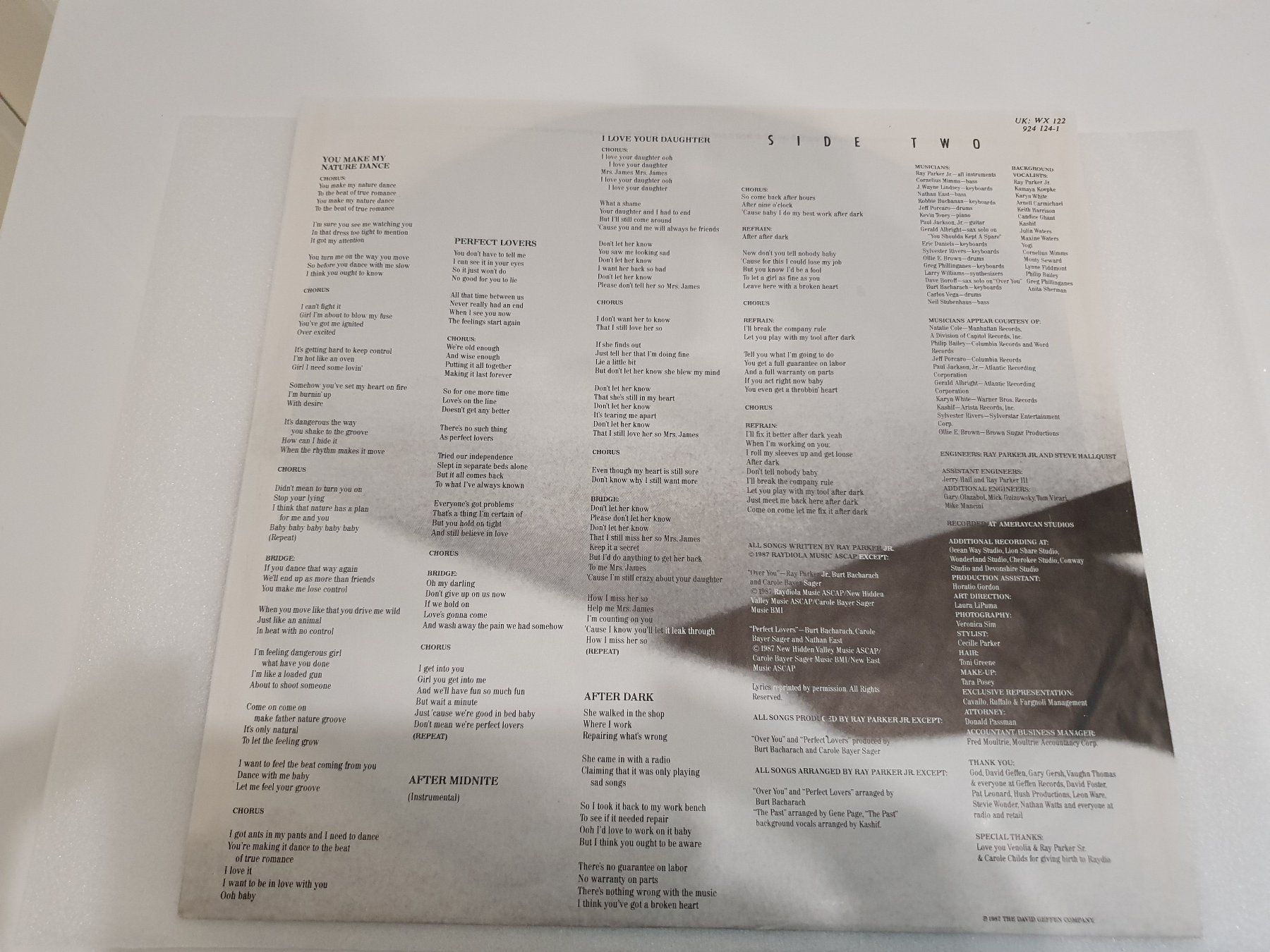 Schallplatten: Ray Parker Jr. - After Dark – Gebraucht aus Uster von Vinyl-Leidenschaft 6