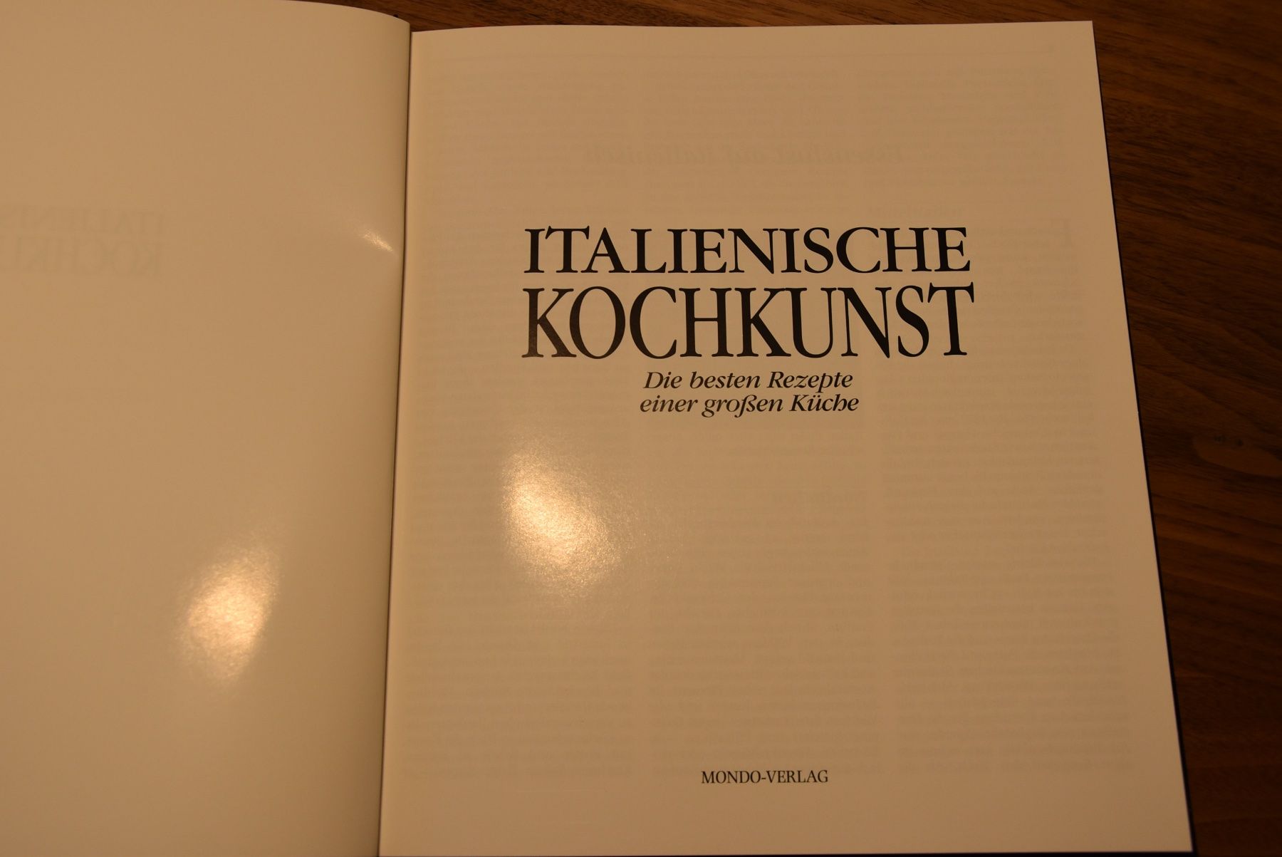 Libri: Kochbuch ITALIENISCHE KOCHKUNST – Nuovo (secondo la descrizione) da Münsingen venduto da Sternsaphir64 2