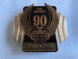 Harley-Davidson Gürtelschnalle, The Reunion 90 Years