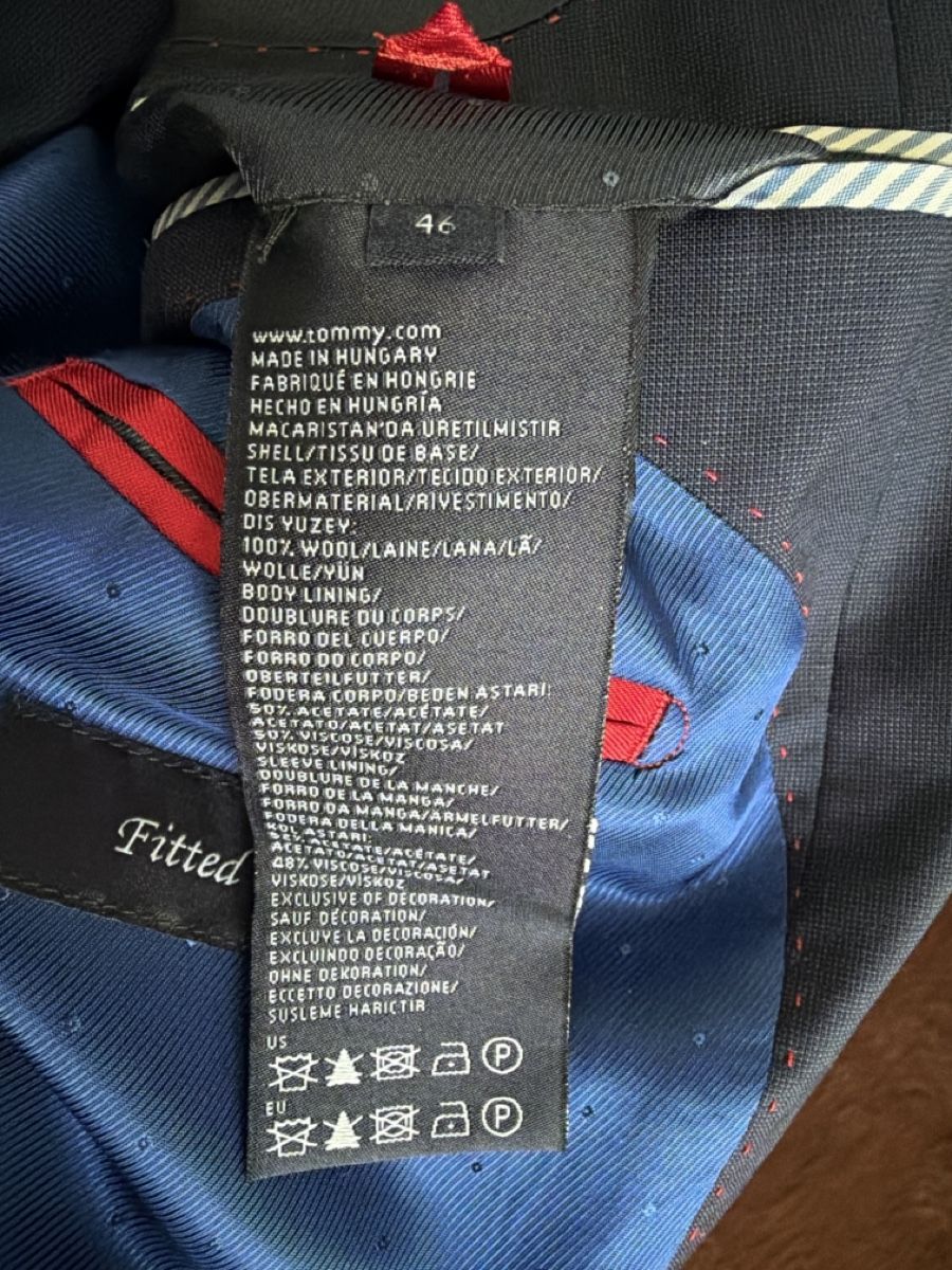 Tommy Hilfiger Completi: Anzug / Costume / suit TOMMY HILFIGER – Nuovo (secondo la descrizione) da Lausanne venduto da joshua75 7
