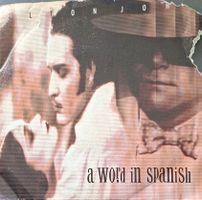 Vinyl-Single Elton John - A Word In Spanish