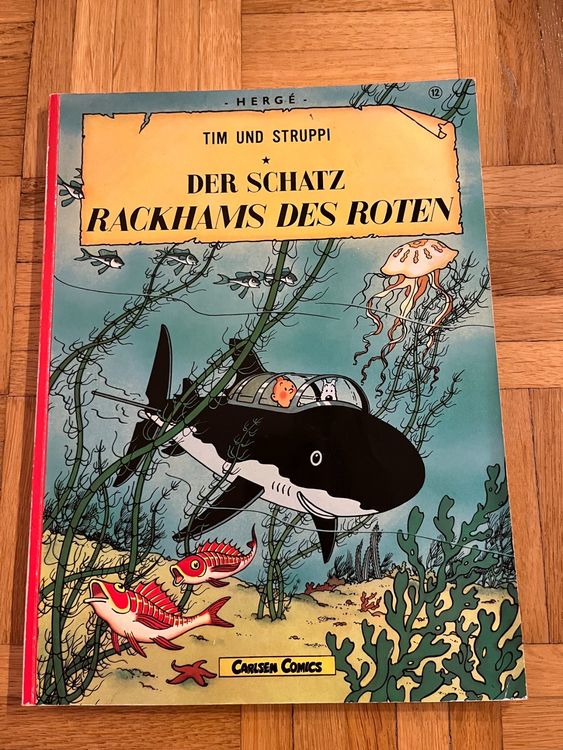 Hergé Tim und Struppi der Schatz des Rackhams des Roten (Gebraucht) in ...