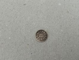 100 Reis Portugal 1859 Silber