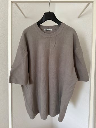 ZARA Oversize Shirt, Gr. L , taupe, NEU m. Etikett