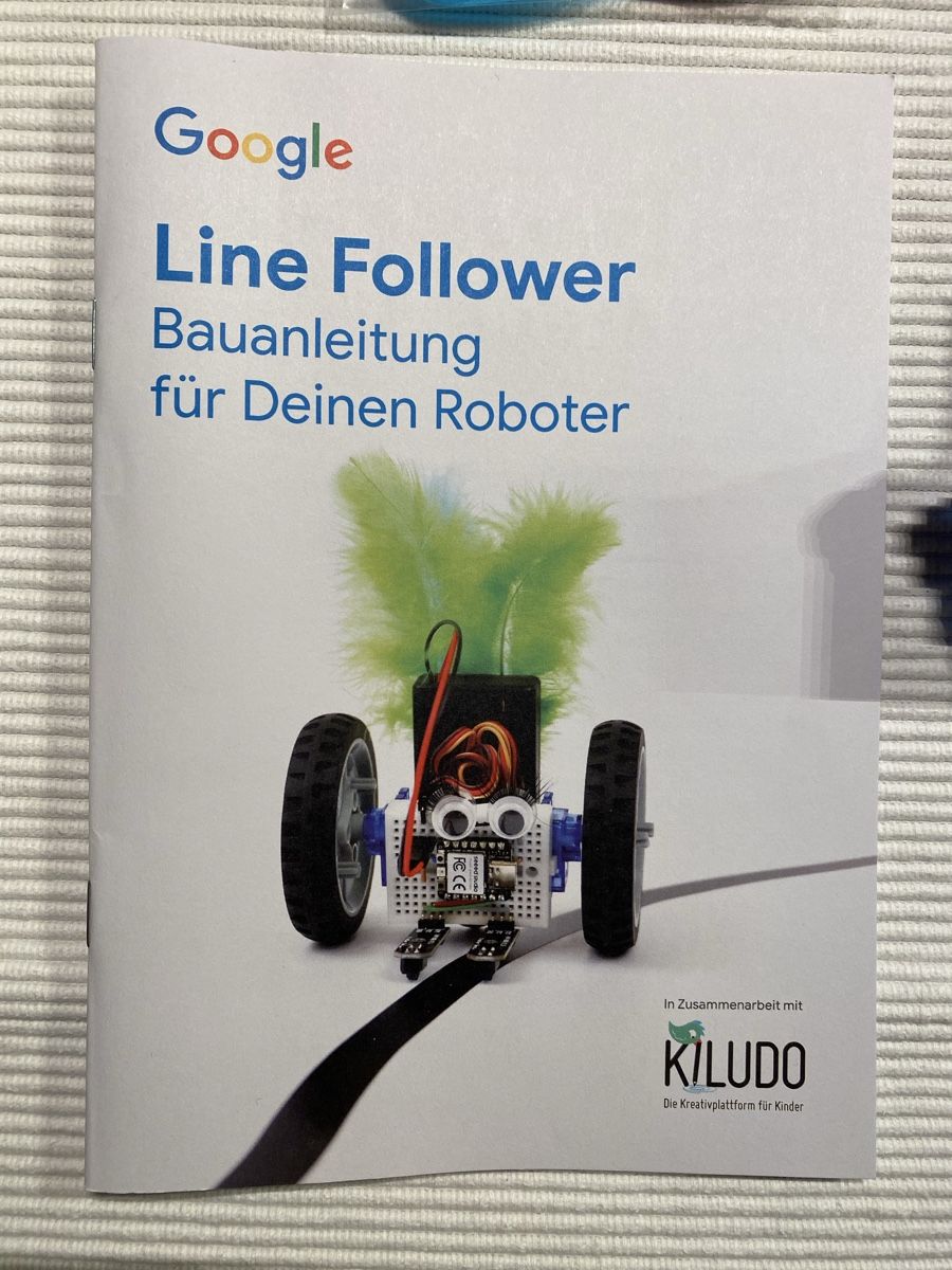 Giocattoli: Line Follower Roboter Bausatz mit Anleitung – Usato da Lyss venduto da Shantishiva 1