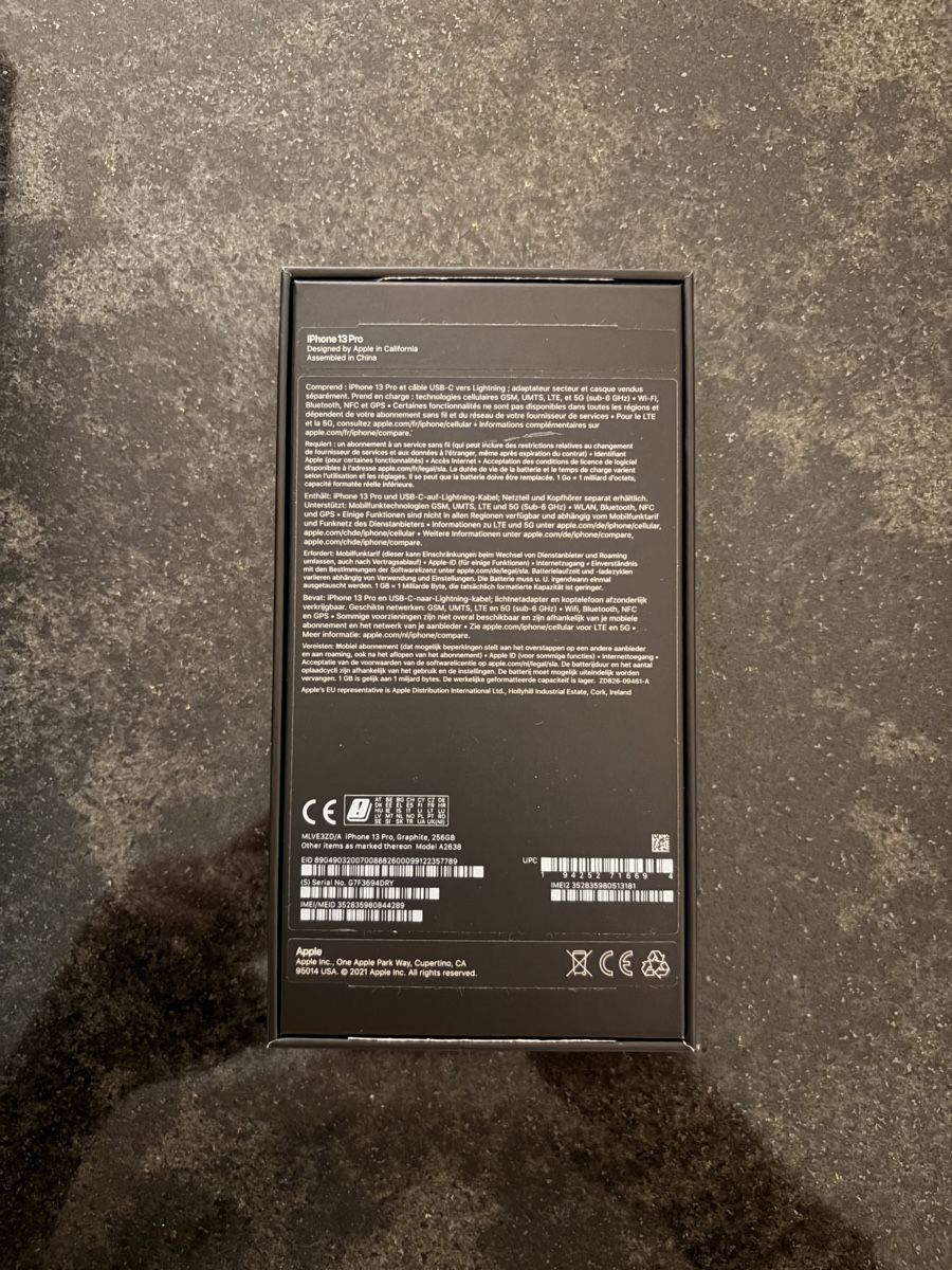 Apple Telefoni cellulari / Smartphones: iPhone 13 Pro – Usato da Emmen venduto da Brahim 1