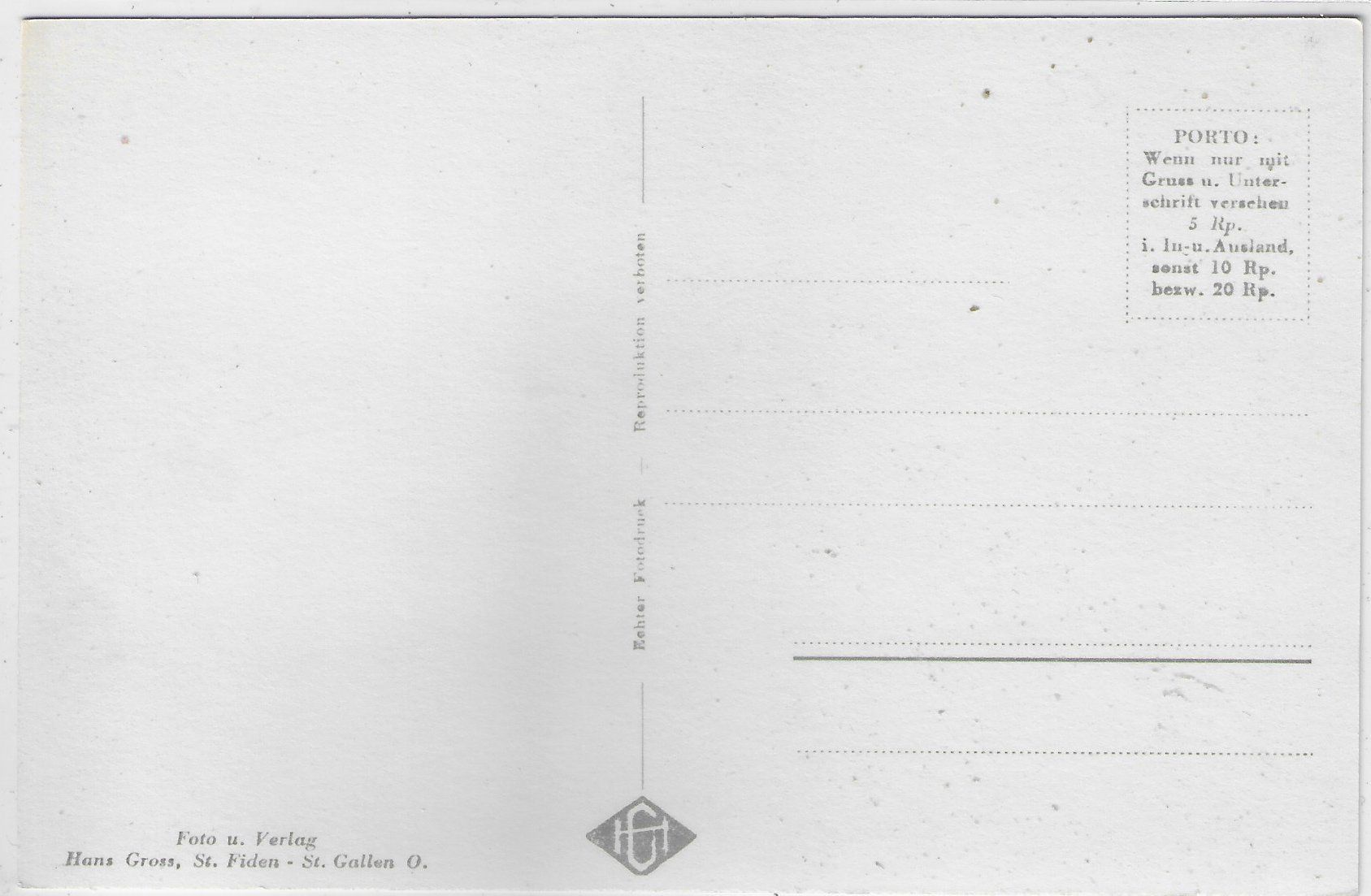 Cartoline postali: Appenzell - Hauptgasse - Classic Car – Usato da Ettingen venduto da Kartenplanet 1